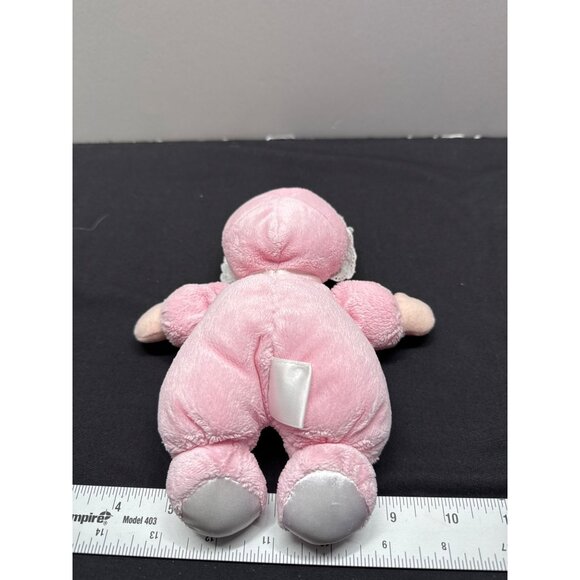Small Wonders Soft Baby Doll "My First Doll" Pink Plush 10" With Lace Bonnet & E - Picture 4 of 5